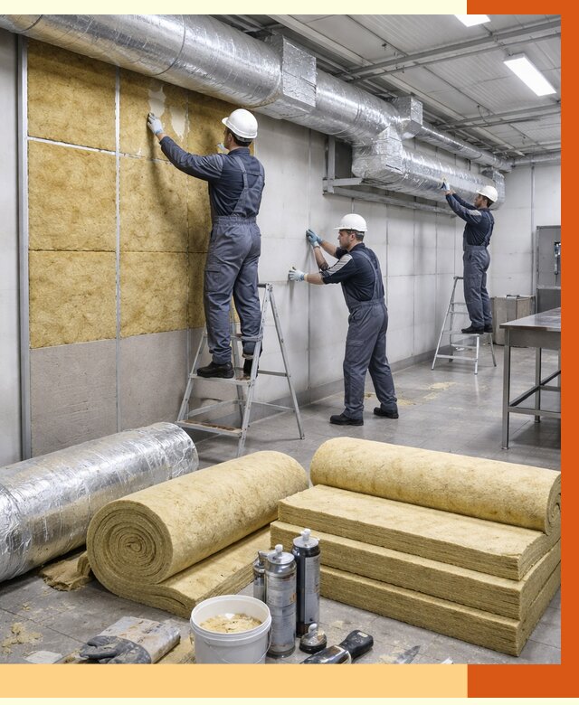 Утепление пищевого цеха в Апшеронске от 12810 руб./м² — комплексно под ключ | ТепломастерПшр