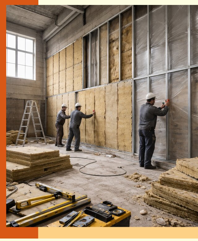 Утепление спортивного зала в Апшеронске качественно и недорого