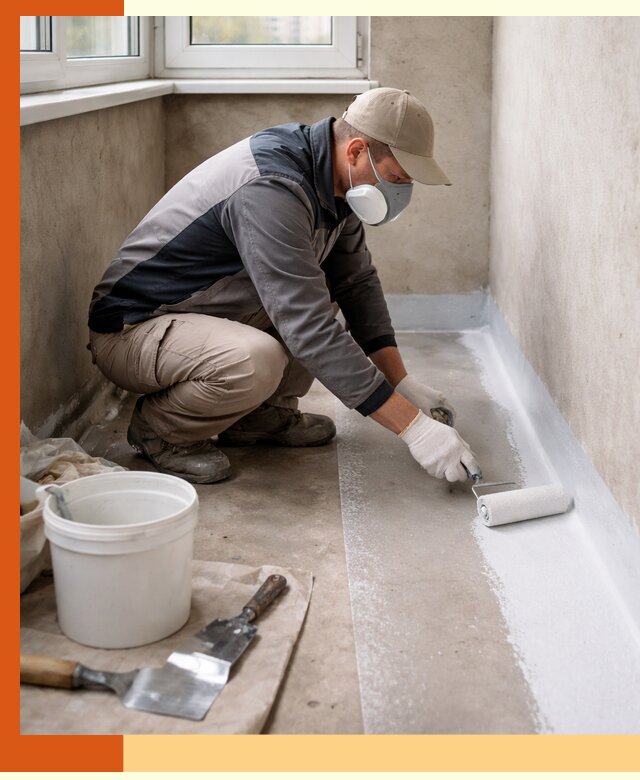 Утепление балкона жидкой теплоизоляцией в Апшеронске