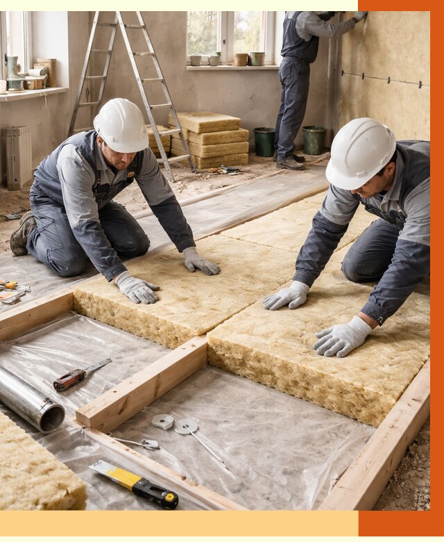 Восстановление теплоизоляции в Апшеронске от 8711 руб. — ремонт утепления под ключ | ТепломастерПшр